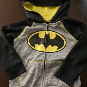 Batman Zip Down Sweatshirt